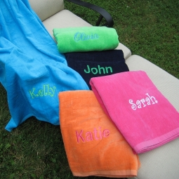 Personalized Beach Towels