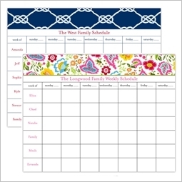 Personalized Calendars & Planners