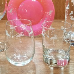 Flamingo Glassware