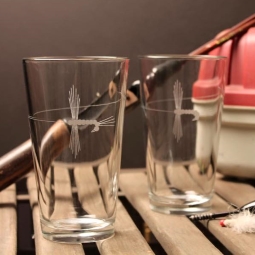 Fly Fishing Glassware