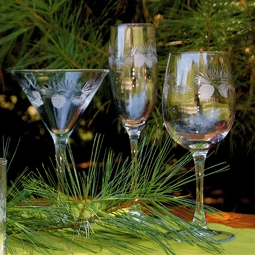 Icy Pine Glassware