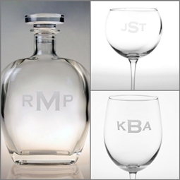 Monogram Glassware