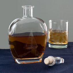 Sailboat Whiskey Decanter