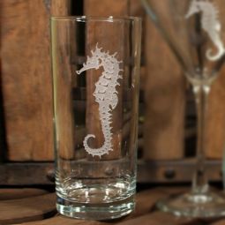 Seahorse Cooler Highball Glasses Set 4