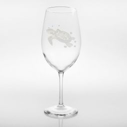 Sea Turtle All Purpose Wine Glasses Set of 4