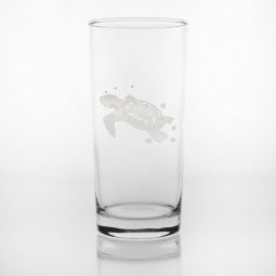 Sea Turtle Cooler Highball Glasses Set of 4