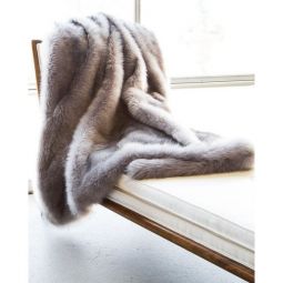 Silver Fox Throw