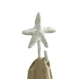 Whitewash Starfish Wall Hook