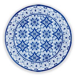 Talavera Azul Melamine Serving Platter