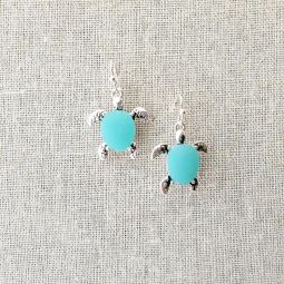 Turtle Dangle Earrings